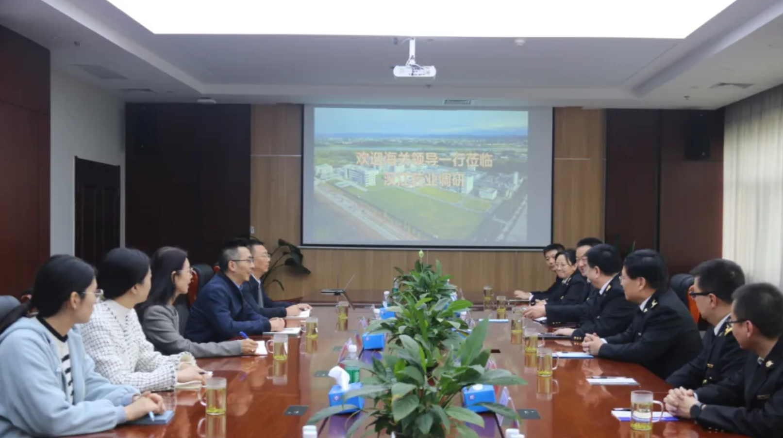 【“关”助发展,护企远航】西安海关副关长李晋生一行莅临韩国三级片调研